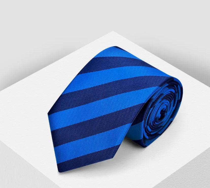 Azure Ambition Silk Tie