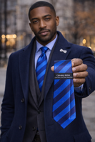 Azure Ambition Silk Tie