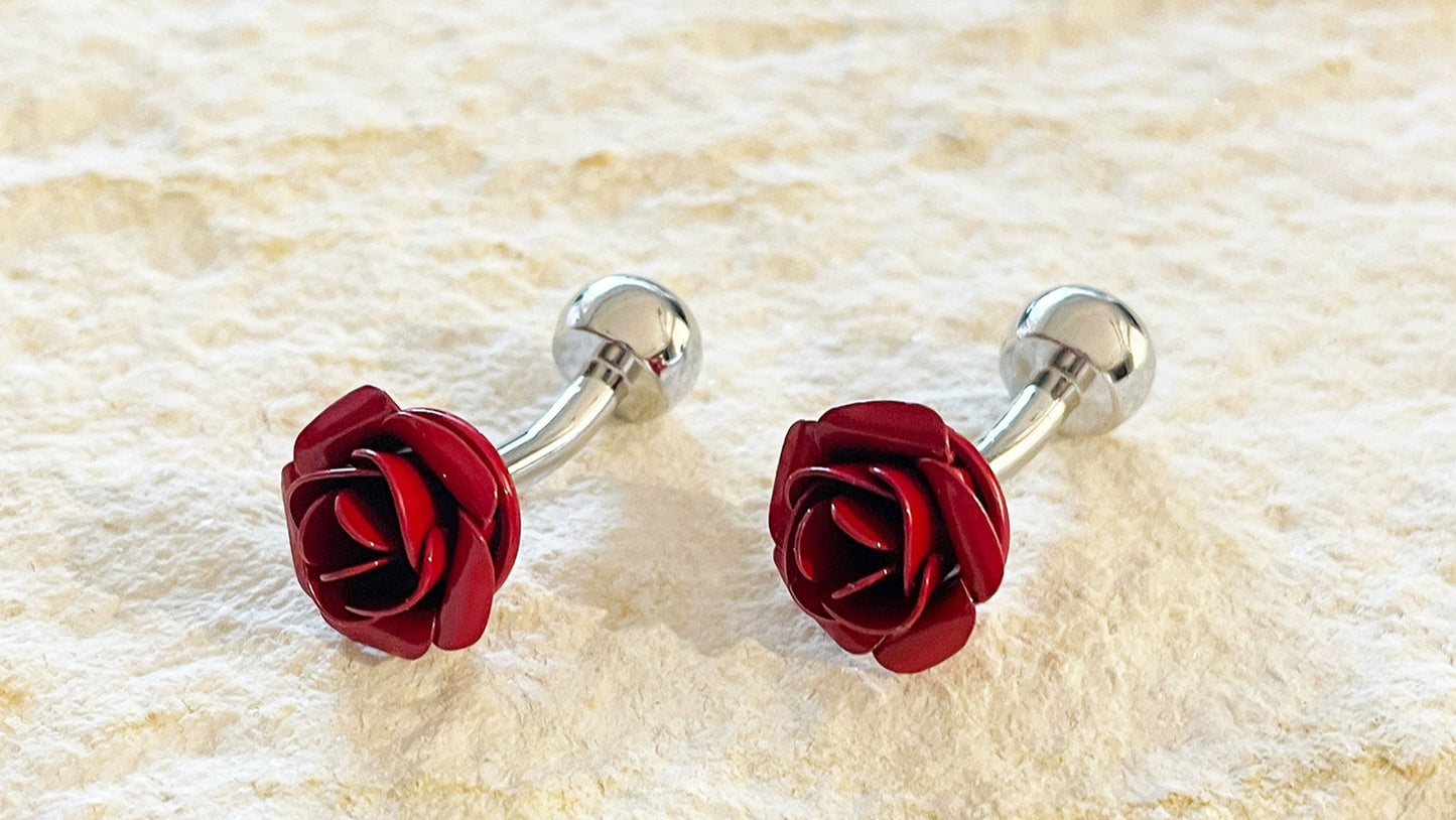 Rose Cufflinks