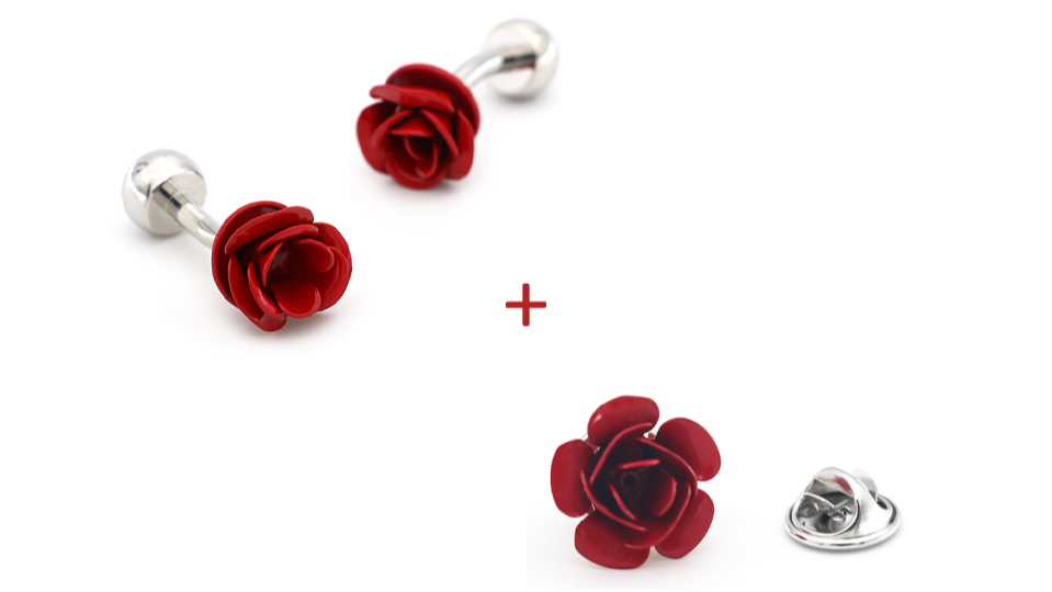 Rose Cufflinks