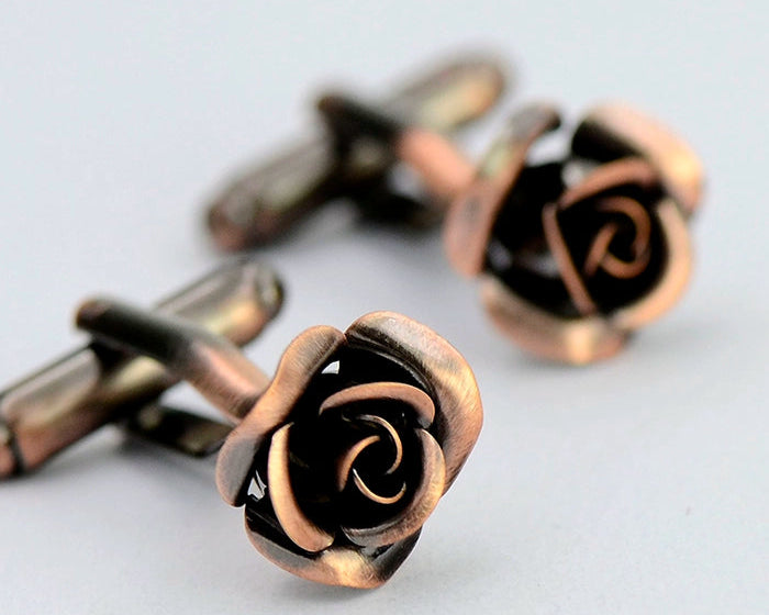 Black Rose Cufflinks